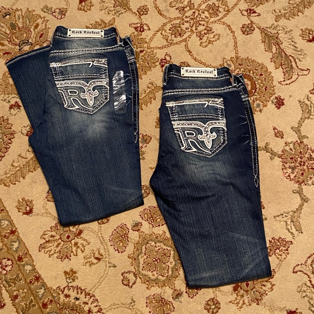 Authentic Rock Revival Jeans